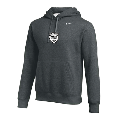 MDS Academy Nike Club Hoodie Anthracite