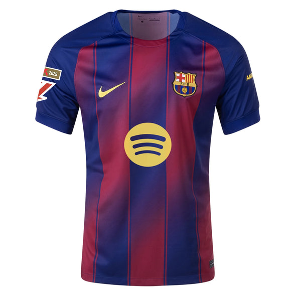 Kid's Replica Nike Lamine Yamal Barcelona Home Jersey 25/26
