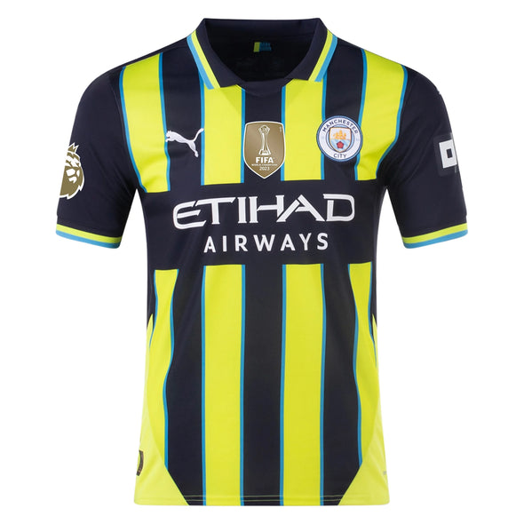 Kid's Replica Puma Haaland Manchester City Away Jersey 24/25