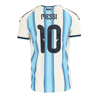 Men's Authentic adidas Messi Argentina Home Jersey 2026 - Ships by 12/10