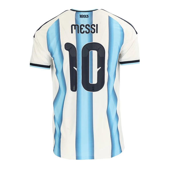 Men's Authentic adidas Messi Argentina Home Jersey 2026 - Ships by 12/10