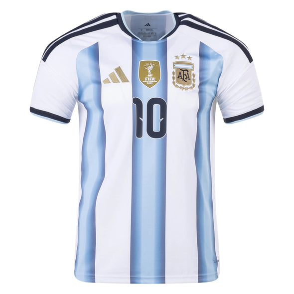 Kid's Replica adidas Messi Argentina Home Jersey 2026 - Ships by 12/10