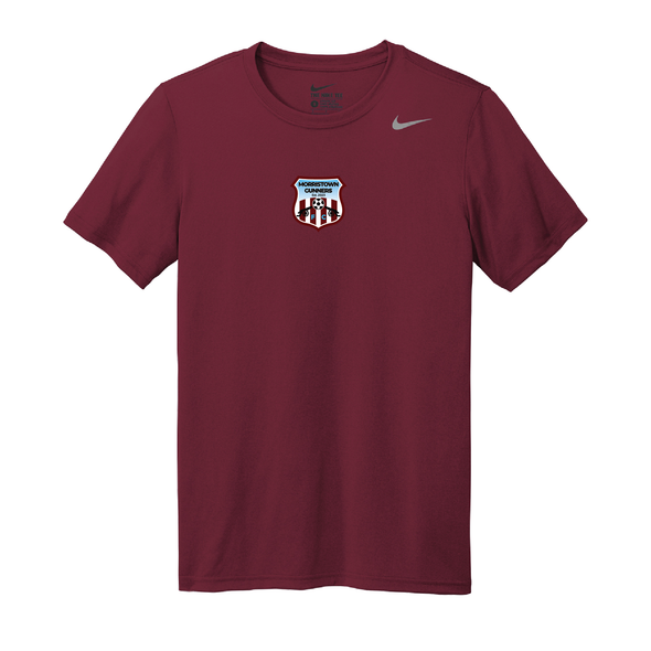 Morristown Gunners Nike Legend SS Tee Deep Maroon