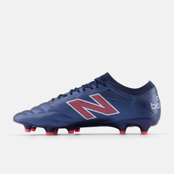 New Balance 442 Elite FG Firm Ground Soccer Cleats V2- Nb Navy/Silver/Energy Red