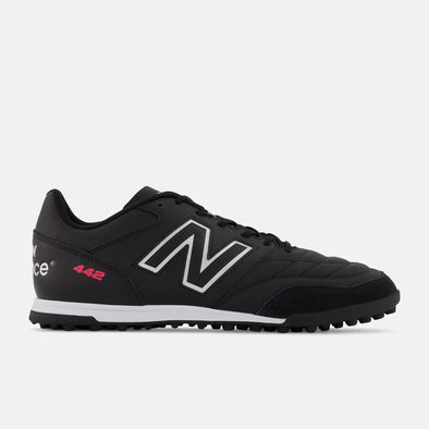 New Balance 442 V2 Team TF Turf Soccer Cleats- Black/White