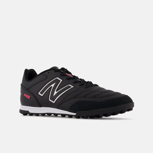 New Balance 442 V2 Team TF Turf Soccer Cleats- Black/White