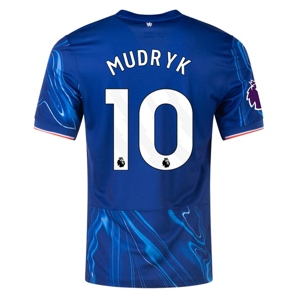 Kid's Replica Nike Mudryk Chelsea Home Jersey 24/25