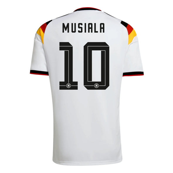 Men's Replica adidas Musiala Germany Home Jersey 2026 - Ships by 12/10
