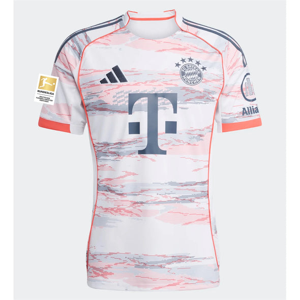 Kid's Replica adidas Kimmich Bayern Munich Away Jersey 25/26