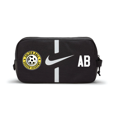 Golden Ball Nike Shoe Bag Black