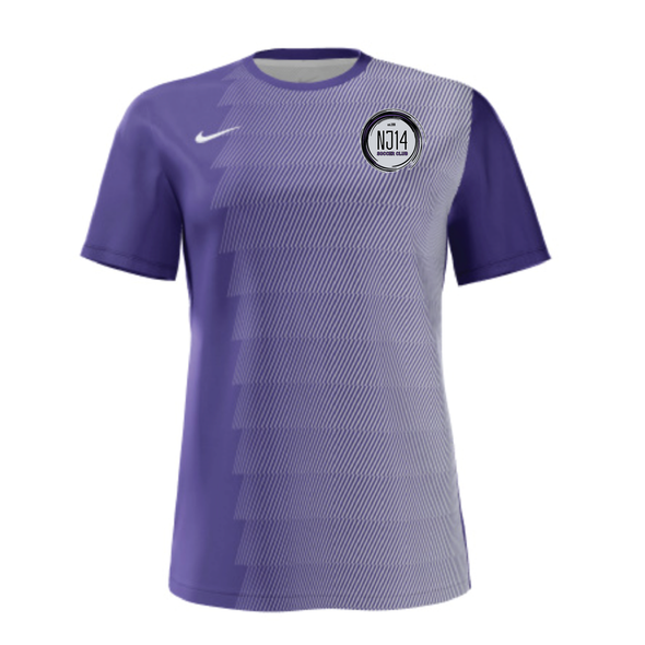 NJ14 Nike Custom Jersey Purple