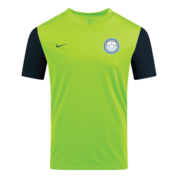 North Fork United Soccer Club Nike Tiempo Premier II Goalkeeper Jersey Volt