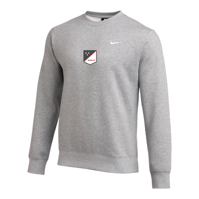 Next Level (Patch) Nike Team Club Fleece Sweatshirt Grey