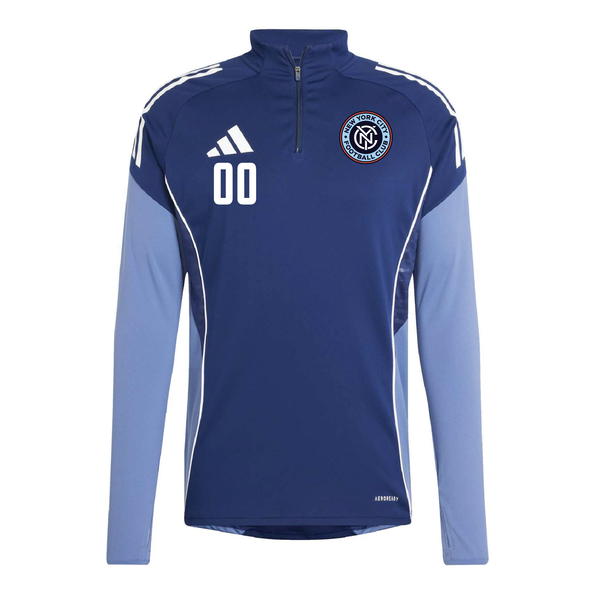 NYCFC Boys Select adidas Tiro 25 Comp Training Top Navy
