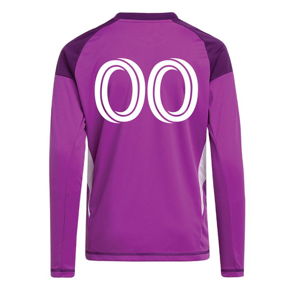 NYCFC Boys Select adidas Tiro 25 Comp LS Goalkeeper Jersey Purple