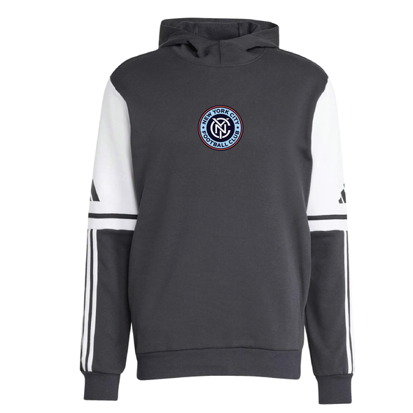 NYCFC Boys Select adidas Squadra 25 Hoodie Black