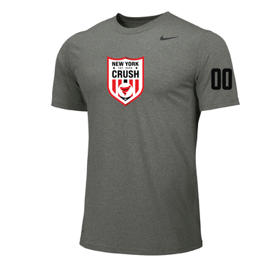 NY Crush Supporter Nike Legend SS Shirt Grey