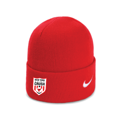 NY Crush Nike Knit Cuff Beanie Red