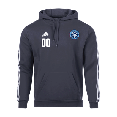 NYCFC Girls Program adidas Tiro 23 League Hoodie Grey