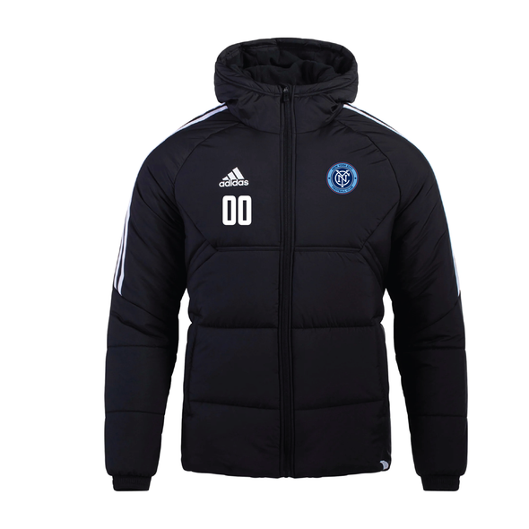 NYCFC Girls Program adidas Condivo 22 Winter Jacket Black