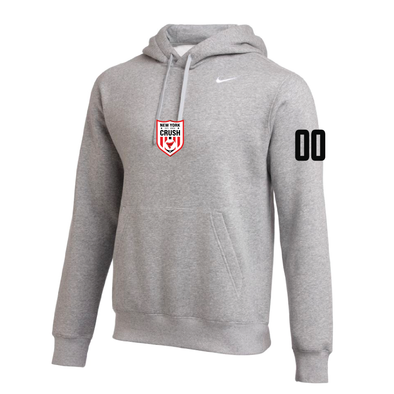 NY Crush Classic Nike Team Club Hoodie Grey