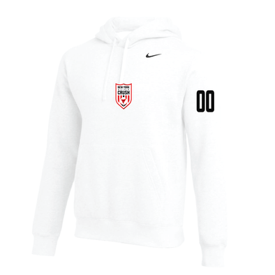 NY Crush Classic Nike Club Hoodie White