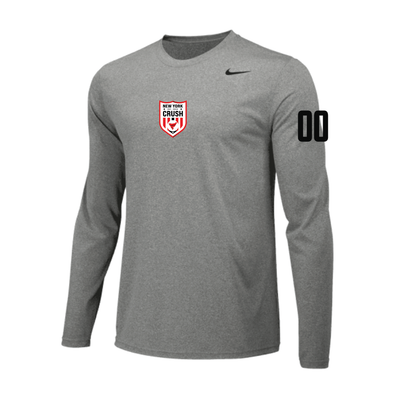 NY Crush Classic Nike Legend LS Shirt Grey