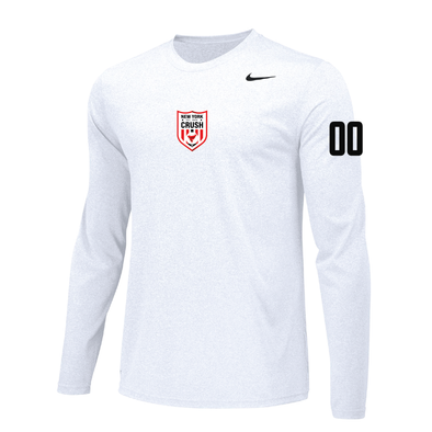 NY Crush Classic Nike Legend Long Sleeve Shirt White