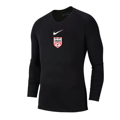 NY Crush Nike Park LS First Layer Compression Black