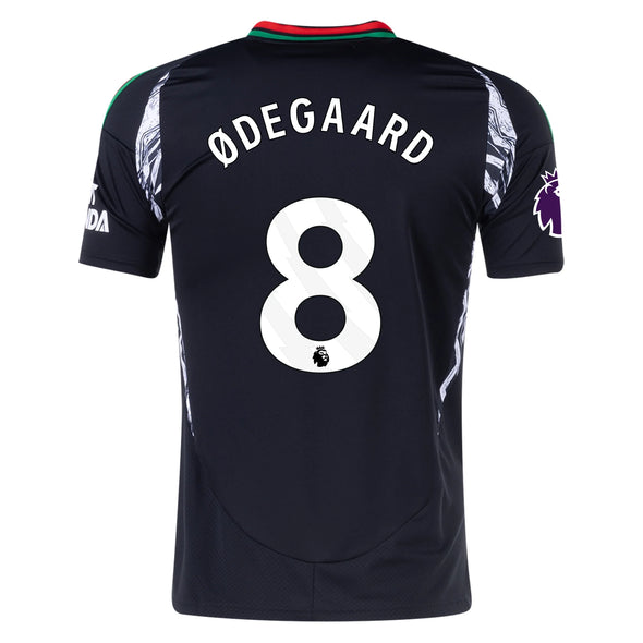 Men's Replica adidas Odegaard Arsenal Away Jersey 24/25