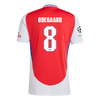 Kid's Replica Adidas Odegaard Arsenal Home Jersey 24/25- UCL