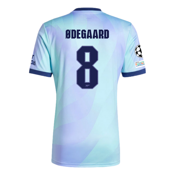 Men's Authentic adidas Odegaard Arsenal Third Jersey 24/25- UCL