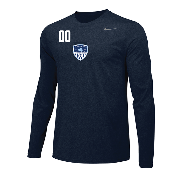 Old Dominion SC Nike Legend Long Sleeve Shirt Navy