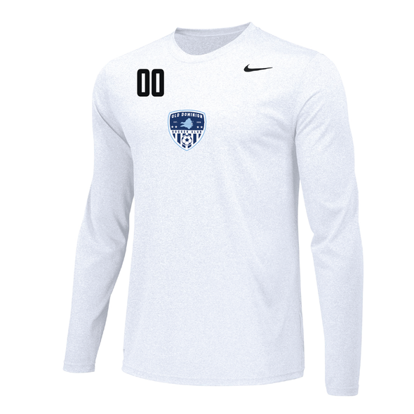 Old Dominion SC Nike Legend Long Sleeve Shirt White