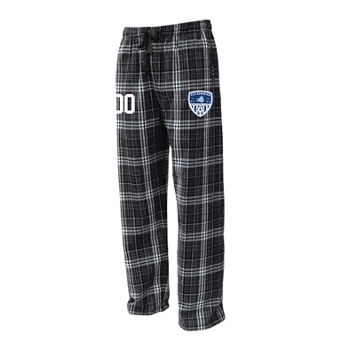 Old Dominion SC Flannel Plaid Pajama Pant Black/White