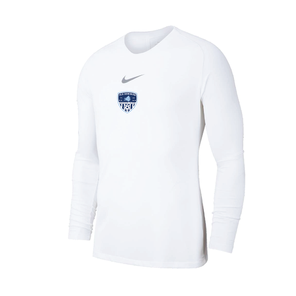 Old Dominion SC Nike Park LS First Layer Compression White