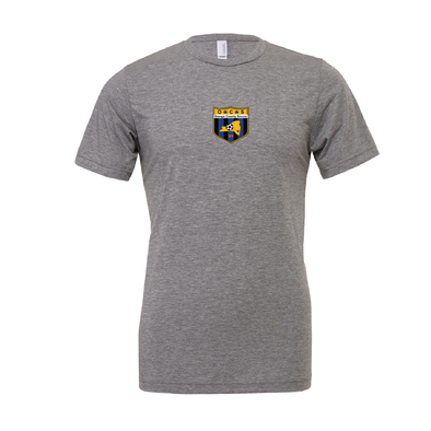Orange County SC (Patch) Bella + Canvas Short Sleeve Triblend T-Shirt Grey