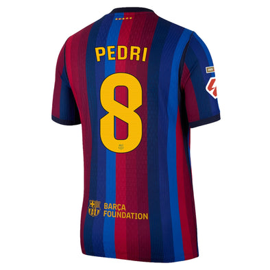 Men's Nike Aero-FIT Soccer Authentic Jersey Pedri FC Barcelona