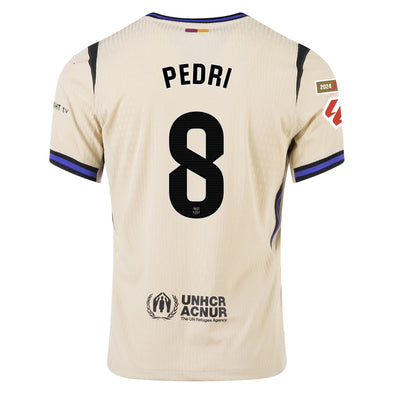 Men's Authentic Nike Pedri Barcelona Away Jersey 25/26