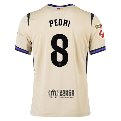 Men's Replica Nike Pedri Barcelona Away Jersey 25/26