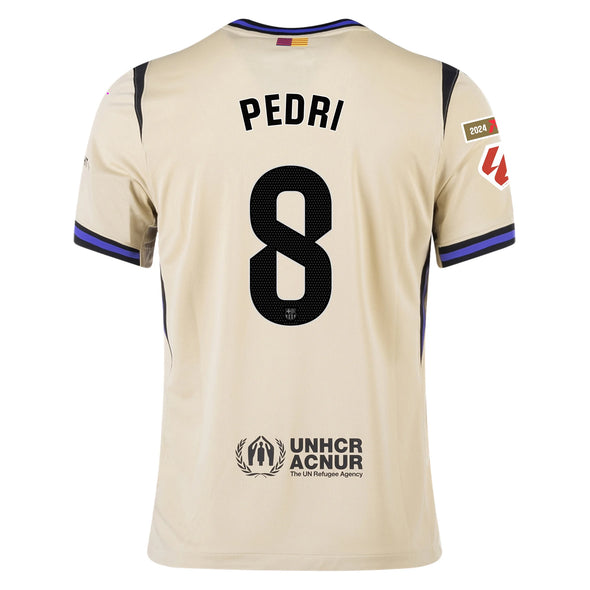 Men's Replica Nike Pedri Barcelona Away Jersey 25/26
