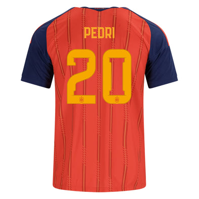 Kid's Replica adidas Pedri Spain Home Jersey 2026 - Ships by 12/10