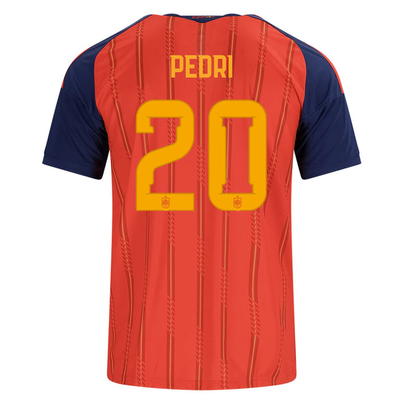 Kid's Replica adidas Pedri Spain Home Jersey 2026 - Ships by 12/10