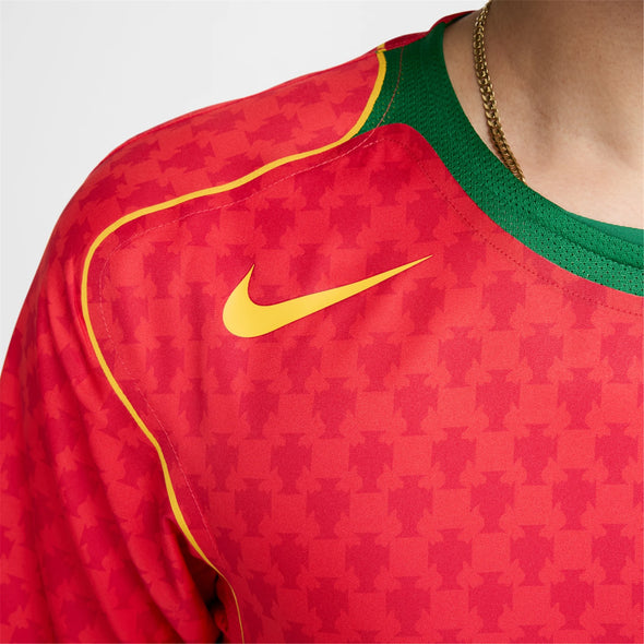 Men's Replica Nike Portugal 2004 Home Retro Jersey