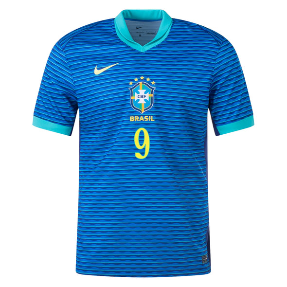 Women's Nike Dri-FIT Soccer RIcharlison Brazil 2024 Replica Away Jersey