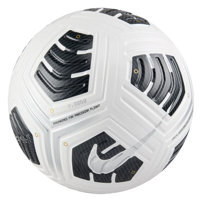 Nike NFHS Club Elite Team Soccer Ball- White/ Black / Metallic Silver "NEW AND IMPROVED"