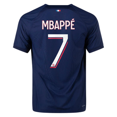 Men's Authentic Nike Mbappe Paris Saint-Germain Home Jersey 23/24