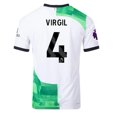Men's Authentic Nike Virgil Liverpool Away Jersey 23/24