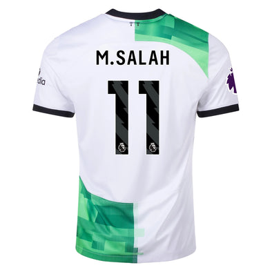 Men's Replica Nike M. Salah Liverpool Away Jersey 23/24