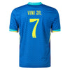 Men's Nike Dri-FIT Replica Vini Jr. Brazil 2024 Stadium Away Jersey